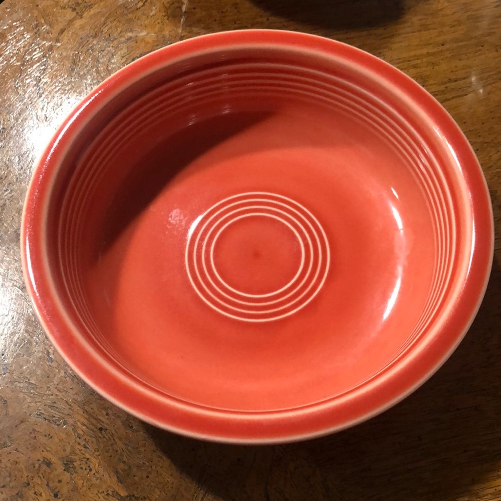 Fiestaware Persimmon Soup Bowl #1 Orange